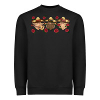 Black mexico gnomes Heavyweight Sweatshirt - HRA Design Shop