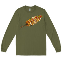 Army Green Mexican elote corn Long Sleeve Tee - AdoDesignShop