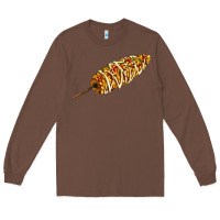 Chestnut Mexican elote corn Long Sleeve Tee - AdoDesignShop