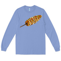 Colony Blue Mexican elote corn Long Sleeve Tee - AdoDesignShop