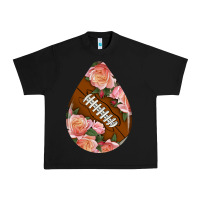 Black american football and western roses teardrop Urban Heavy Tee - BundleAndBundleShop