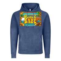 Vintage Denim beach babe skinny metal can holder Vintage Hoodie - HRA Design Shop