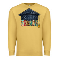 Antique Gold senior 2023 graduation hat bbs Premium Sweatshirt - BundleAndBundleShop