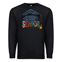Black senior 2023 graduation hat bbs Premium Sweatshirt - BundleAndBundleShop