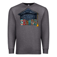 Charcoal Heather senior 2023 graduation hat bbs Premium Sweatshirt - BundleAndBundleShop