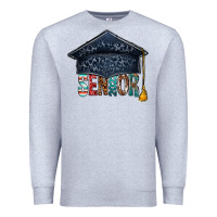 Heather Grey senior 2023 graduation hat bbs Premium Sweatshirt - BundleAndBundleShop