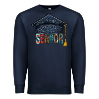 Navy senior 2023 graduation hat bbs Premium Sweatshirt - BundleAndBundleShop