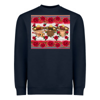 Navy mexico gnomes Heavyweight Sweatshirt - HRA Design Shop