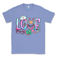 Colony Blue love nurse Classic Tee - BundleAndBundleShop