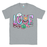 Heather Grey love nurse Classic Tee - BundleAndBundleShop