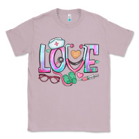Lilac love nurse Classic Tee - BundleAndBundleShop