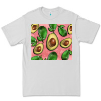 Dove Grey avacado pink tumbler Premium Tee - BarkalooDesign