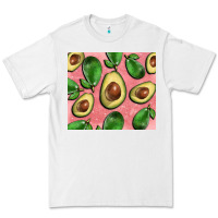 White avacado pink tumbler Premium Tee - BarkalooDesign
