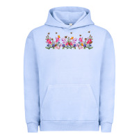 Pigment Grape Ice wild flowers Urban Hoodie - TumblerDesignByShophia