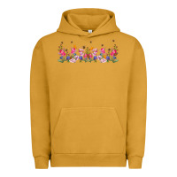 Pigment Peanut Butter wild flowers Urban Hoodie - TumblerDesignByShophia