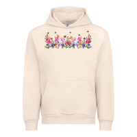 Sandshell wild flowers Urban Hoodie - TumblerDesignByShophia