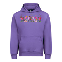 Tulip wild flowers Urban Hoodie - TumblerDesignByShophia