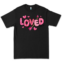 Black loved valentines day Premium Tee - RanaPortraitStore