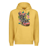 Antique Gold easter french bulldog Premium Hoodie - RanaPortraitStore