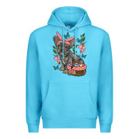 Ocean Blue easter french bulldog Premium Hoodie - RanaPortraitStore