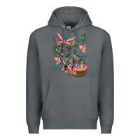 Rock easter french bulldog Premium Hoodie - RanaPortraitStore