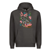 Smoke easter french bulldog Premium Hoodie - RanaPortraitStore