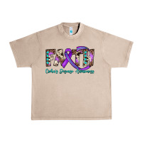 French Oak faith crohn's disease awareness Urban Heavy Tee - JahusDesignShop