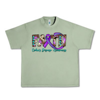 Oil Green faith crohn's disease awareness Urban Heavy Tee - JahusDesignShop