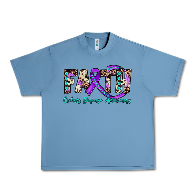 Faith Crohn's Disease Awareness Urban Heavy Tee by JahusDesignShop | Teevron