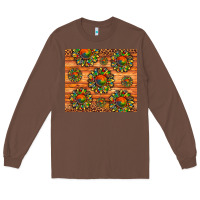 Chestnut autism awareness cowhide leopard sunflower Long Sleeve Tee - Artiststas