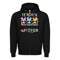 Black teacher of the sweetest Zipper Hoodie - MaliasSmallBusiness