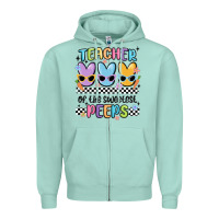 Seafoam teacher of the sweetest Zipper Hoodie - MaliasSmallBusiness