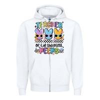 White teacher of the sweetest Zipper Hoodie - MaliasSmallBusiness