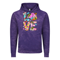 Cloud Purple Love Easter Vintage Hoodie - Neo Western