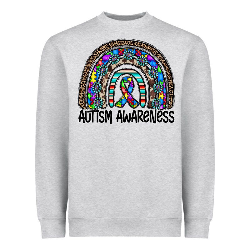 Autism Awareness Heavyweight Sweatshirt by CowhideDigitalArt | Teevron