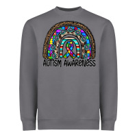 Storm autism awareness Heavyweight Sweatshirt - CowhideDigitalArt