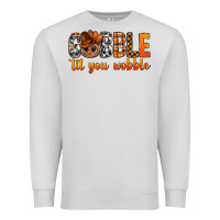 Dove Grey gobble til you wobble bbs Premium Sweatshirt - BundleAndBundleShop