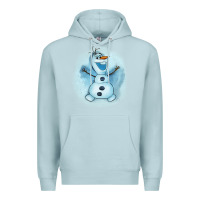 Blue Mist olaf snowman Premium Hoodie - AdoDesignShop