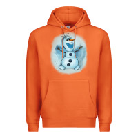 Carrot olaf snowman Premium Hoodie - AdoDesignShop