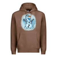 Chestnut olaf snowman Premium Hoodie - AdoDesignShop