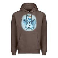 Coffee olaf snowman Premium Hoodie - AdoDesignShop