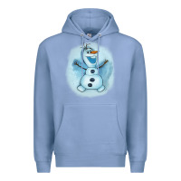 Colony Blue olaf snowman Premium Hoodie - AdoDesignShop