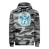 Slate Camo olaf snowman Premium Hoodie - AdoDesignShop
