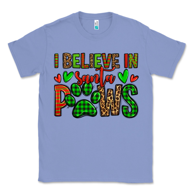 I Believe In Santa Paws Christmas Classic Tee by Jasminsmagicworld | Teevron