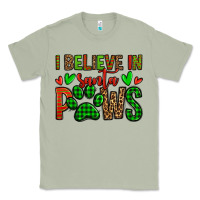 Matcha i believe in santa paws christmas Classic Tee - Jasminsmagicworld