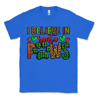 True Royal i believe in santa paws christmas Classic Tee - Jasminsmagicworld
