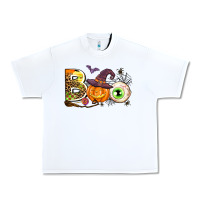 White boo Urban Heavy Tee - AdoDesignShop