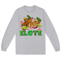 Moon Dust Elote corn sombrero lime and  cactus Long Sleeve Tee - AdoDesignShop