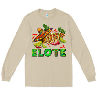 Mushroom Elote corn sombrero lime and  cactus Long Sleeve Tee - AdoDesignShop