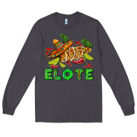 Smoke Elote corn sombrero lime and  cactus Long Sleeve Tee - AdoDesignShop